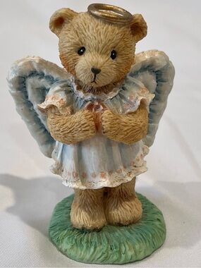 Cherished Teddies Angie “I Brought The Star” Angel Bear Figurine 1992